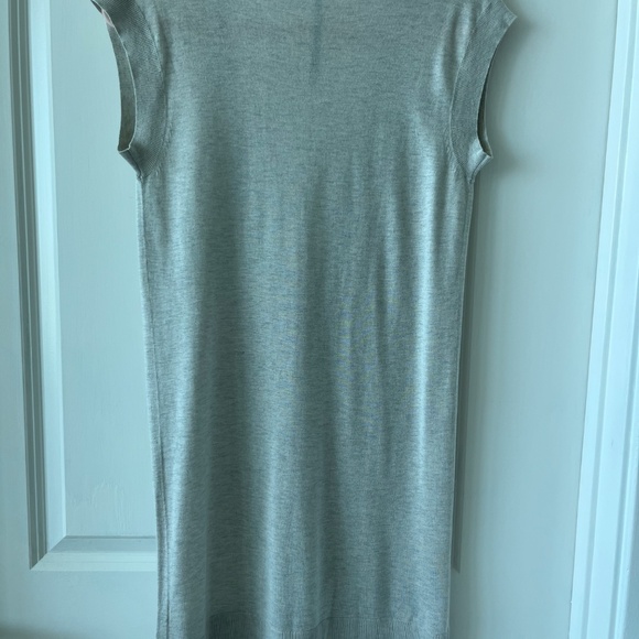 Repeat Cashmere & Silk Blend Sleeveless Long Cardigan | Size 36 (S/M) - Picture 5 of 5